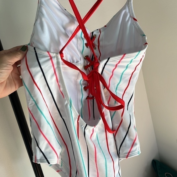 NEW stripe one piece - Picture 9 of 9